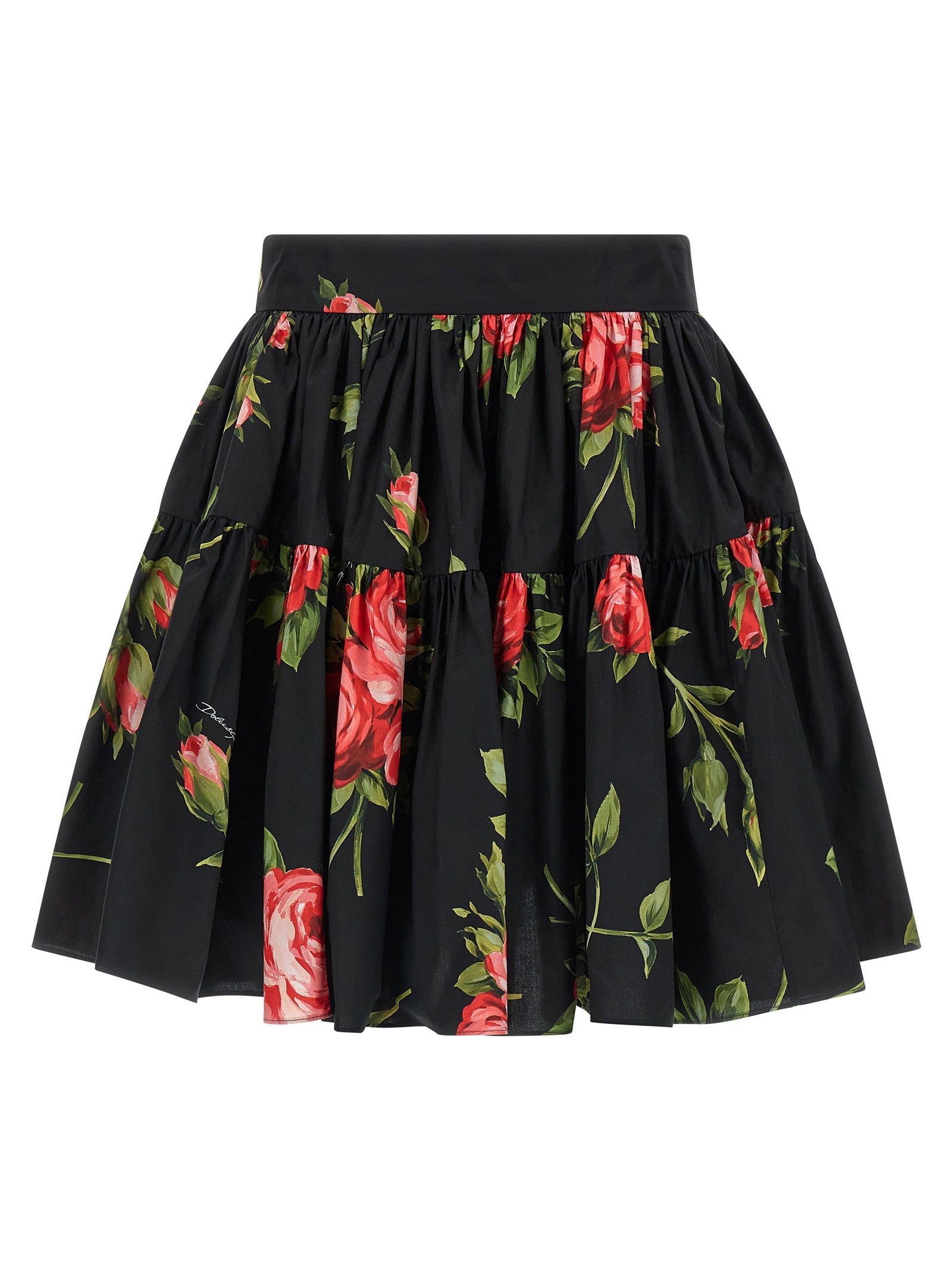 Dolce & Gabbana Dolce & Gabbana Bouquet Rose Skirt
