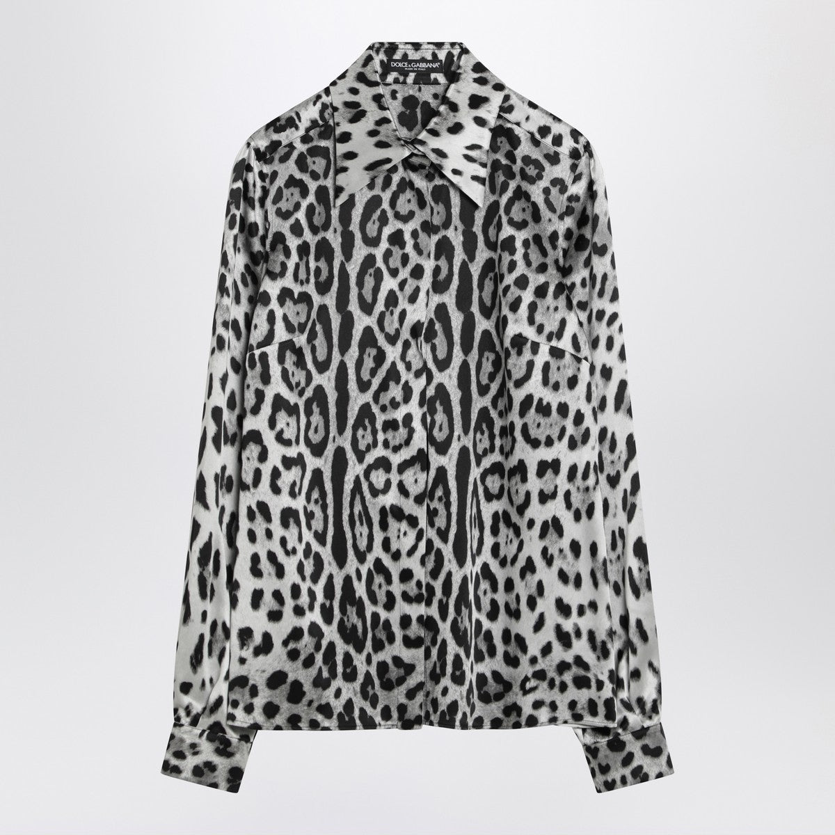 Dolce & Gabbana Dolce & Gabbana Dolce&Gabbana Leopard print silk shirt