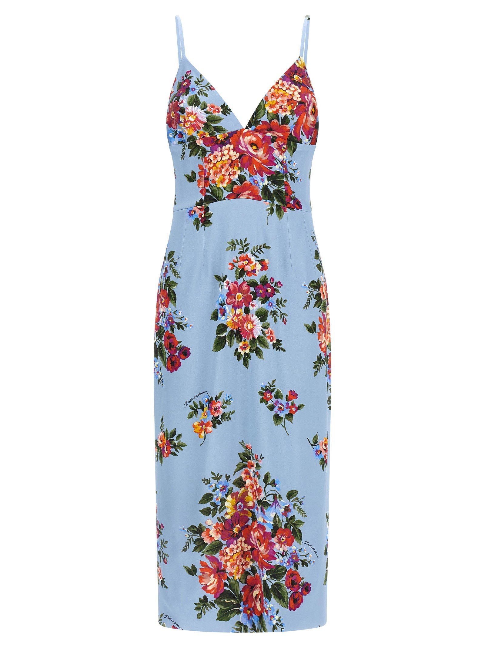 Dolce & Gabbana Dolce & Gabbana Mazzo Di Fiori Print Dress