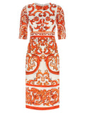 Dolce & Gabbana Dolce & Gabbana Maiolica Dress