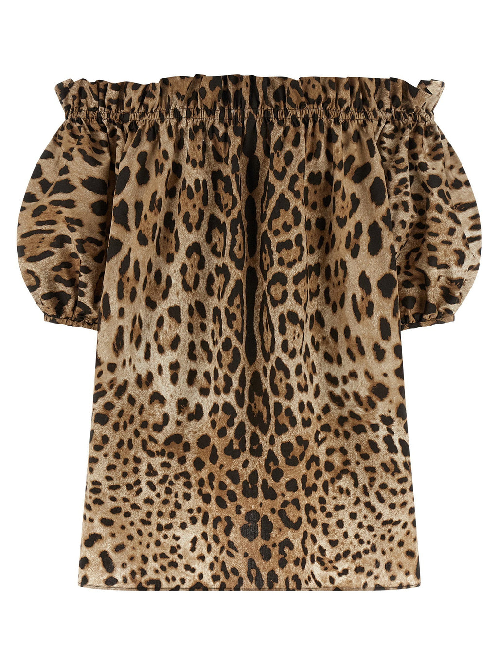 Dolce & Gabbana Dolce & Gabbana Animal Print Cotton Top