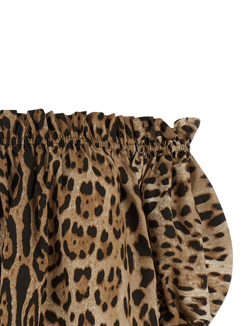 Dolce & Gabbana Dolce & Gabbana Animal Print Cotton Top
