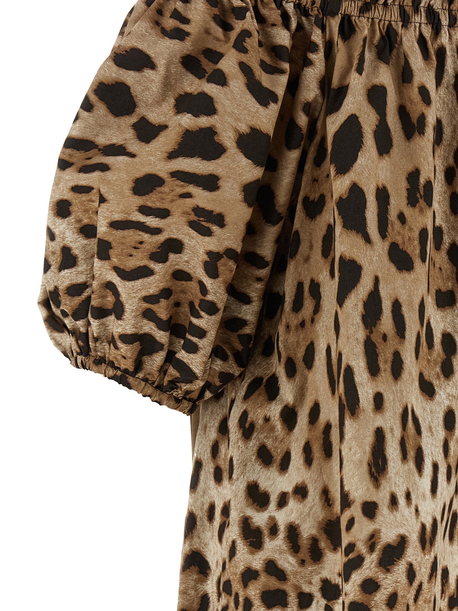 Dolce & Gabbana Dolce & Gabbana Animal Print Cotton Top