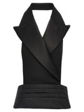 Dolce & Gabbana Dolce & Gabbana Double-breasted Bare Back Vest