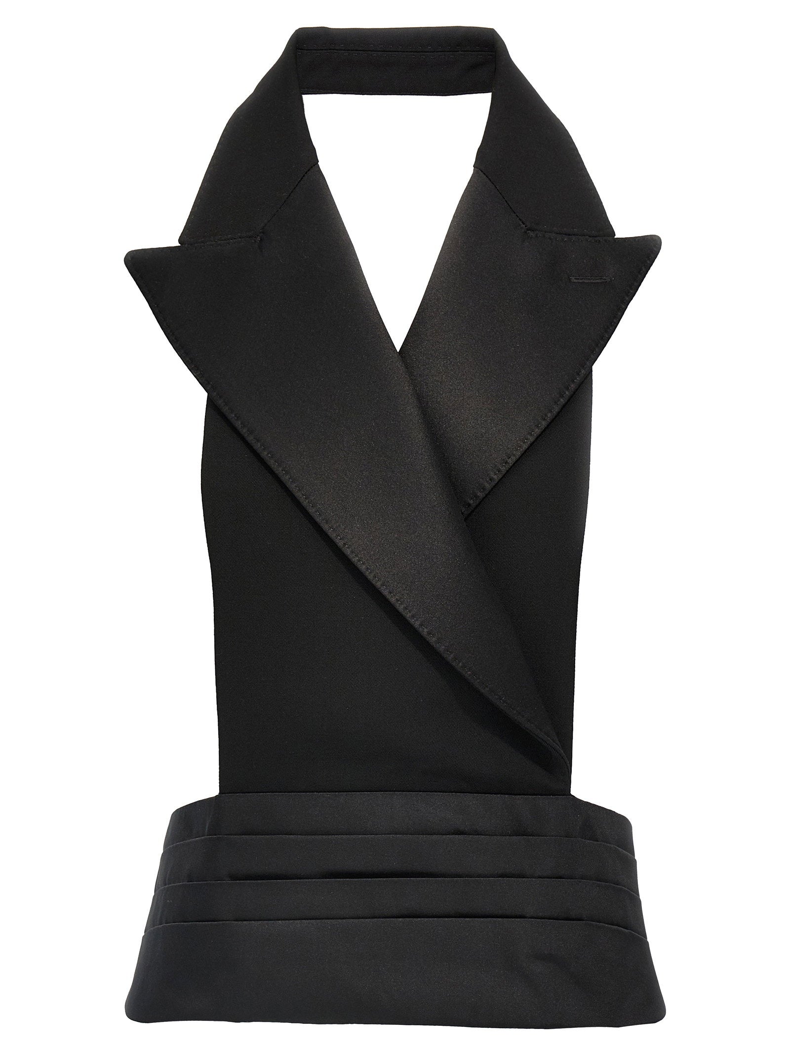 Dolce & Gabbana Dolce & Gabbana Double-breasted Bare Back Vest