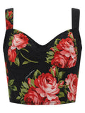 Dolce & Gabbana Dolce & Gabbana Bouquet Rose Bustier Top