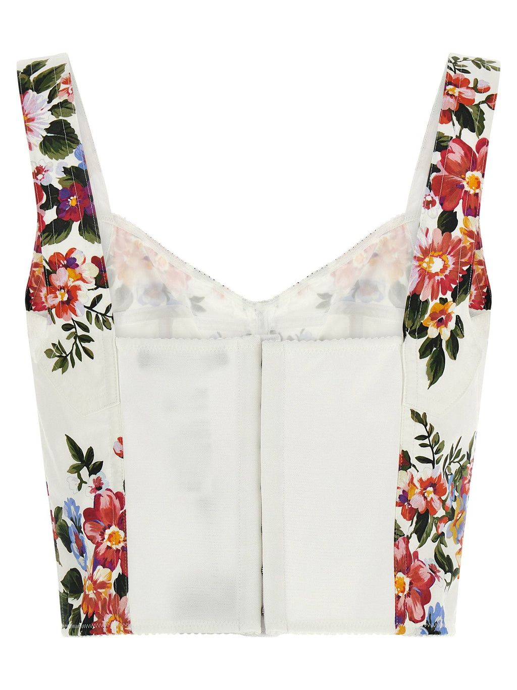 Dolce & Gabbana Dolce & Gabbana Mazzo Di Fiori Print Top