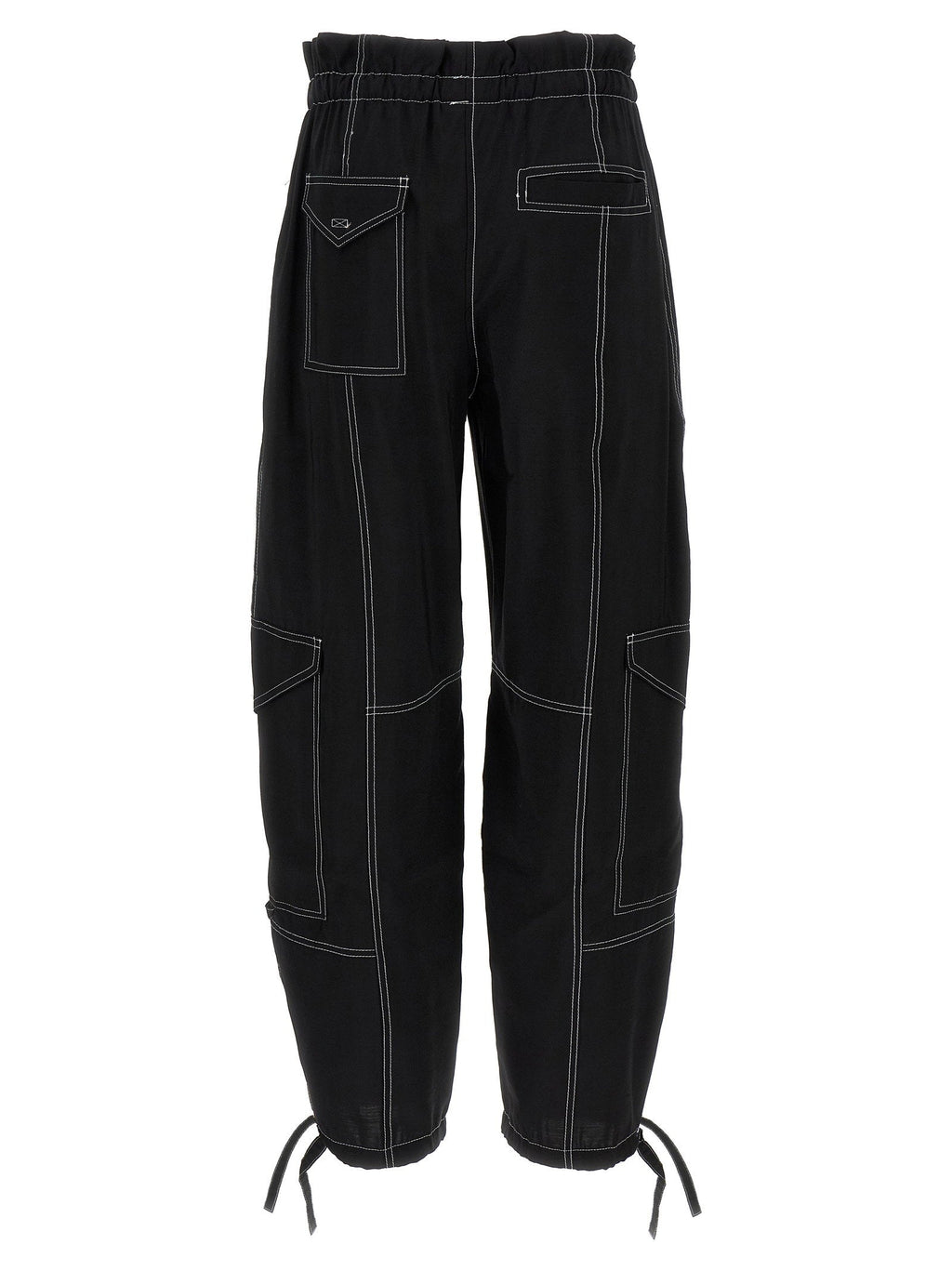Ganni Ganni Light Slub Pocket Pants