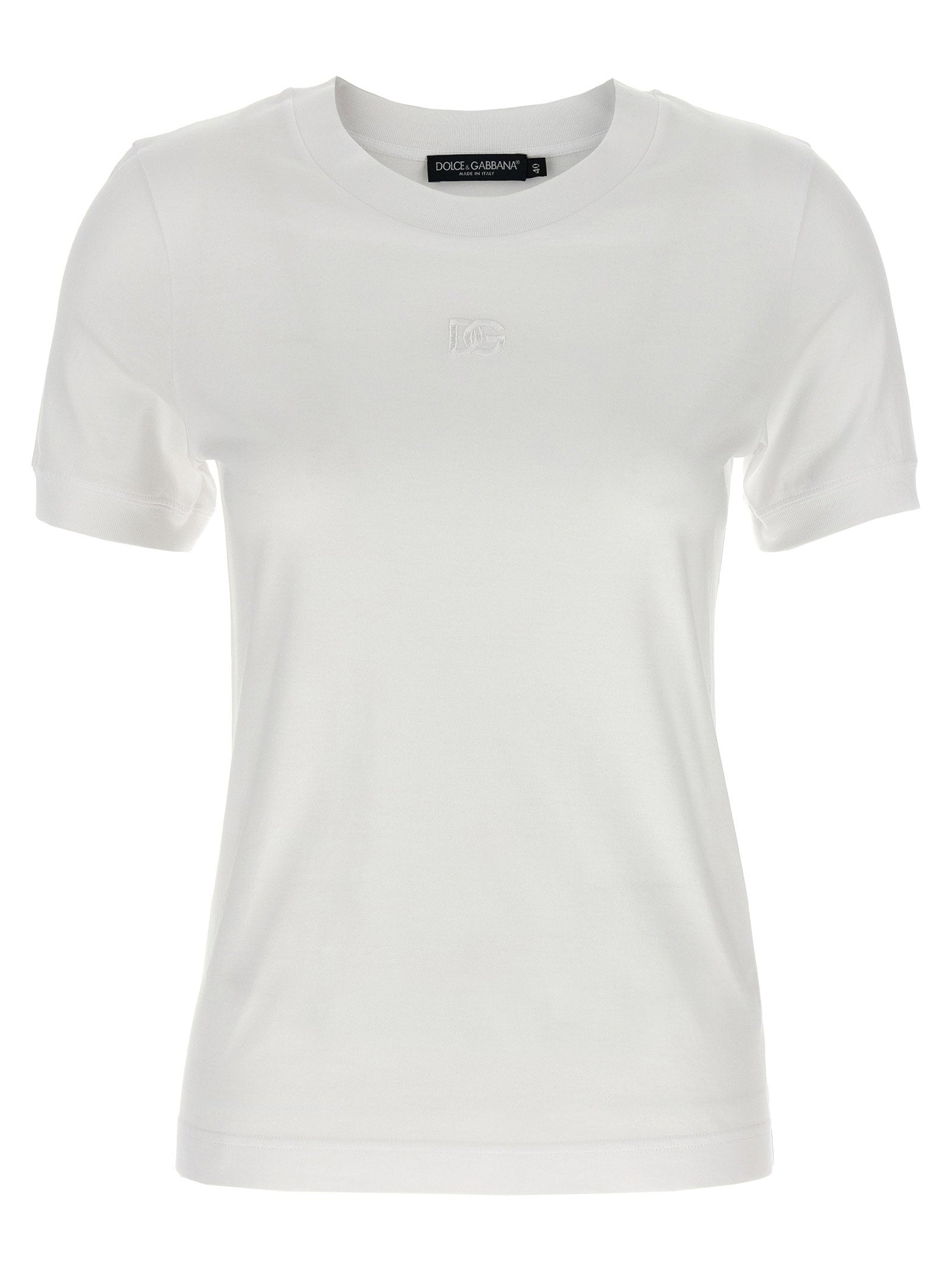 Dolce & Gabbana Dolce & Gabbana Logo Embroidery T-shirt