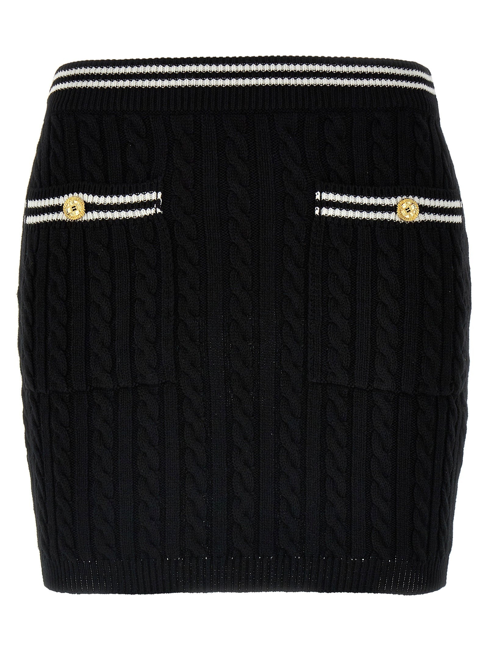 Alessandra Rich Alessandra Rich Braided Skirt