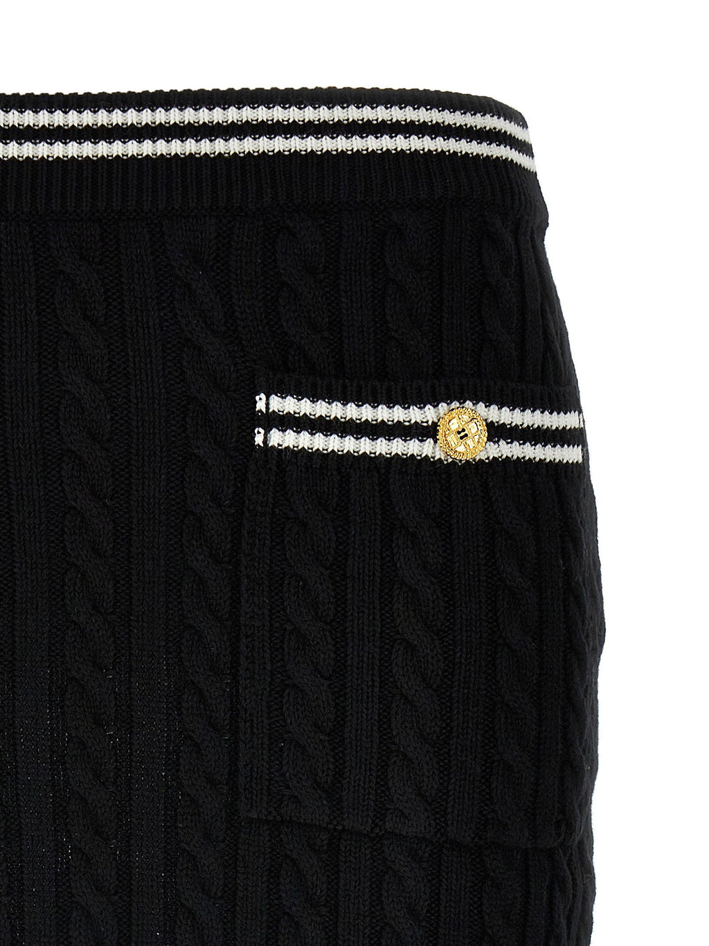 Alessandra Rich Alessandra Rich Braided Skirt