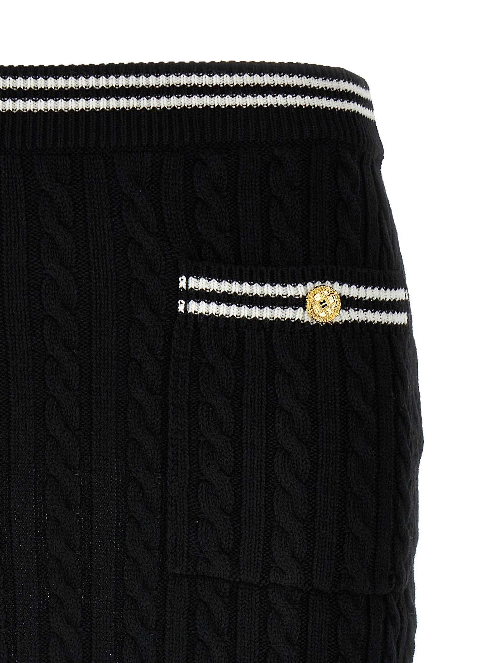 Alessandra Rich Alessandra Rich Braided Skirt
