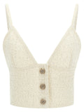 Alessandra Rich Alessandra Rich Sequin Top