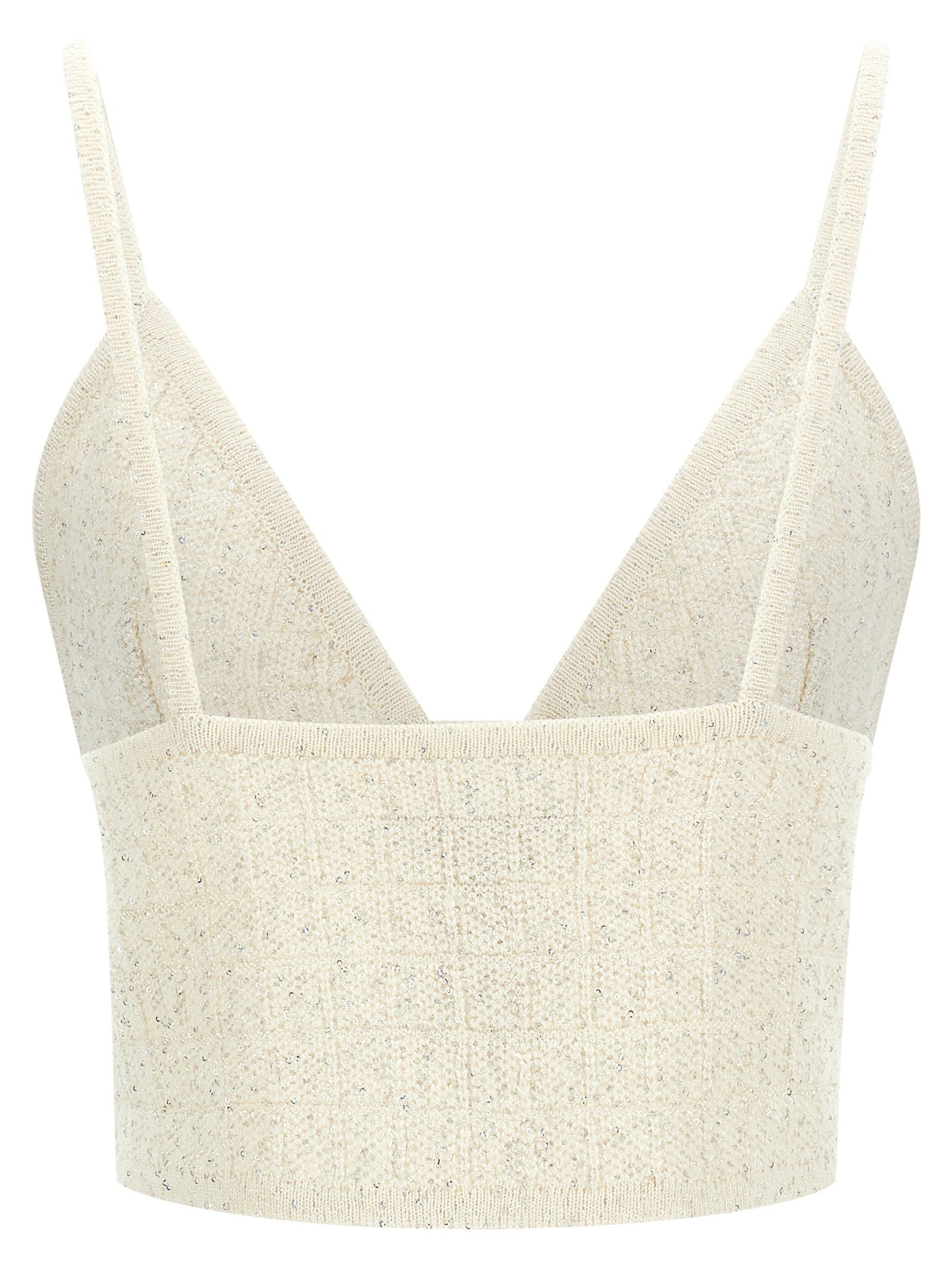 Alessandra Rich Alessandra Rich Sequin Top