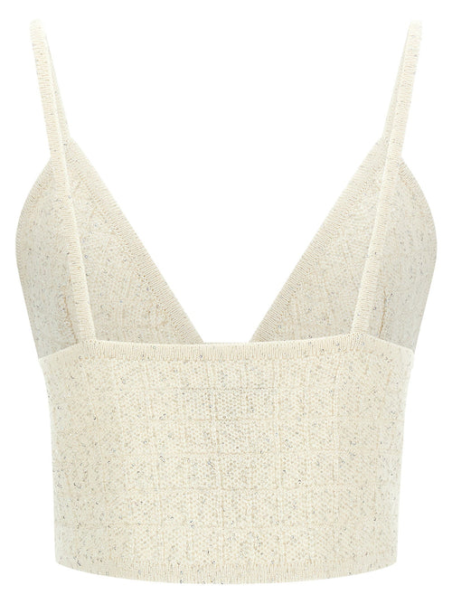 Alessandra Rich Alessandra Rich Sequin Top