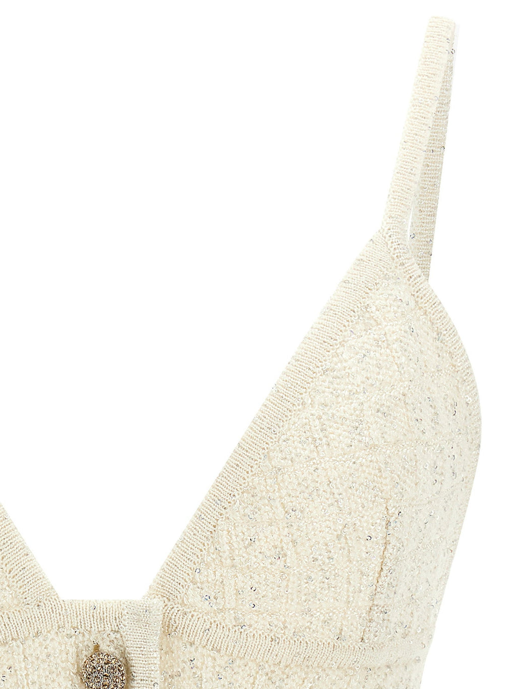 Alessandra Rich Alessandra Rich Sequin Top