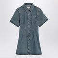 Ami Paris Ami Paris Mini dress Ami de Coeur in denim
