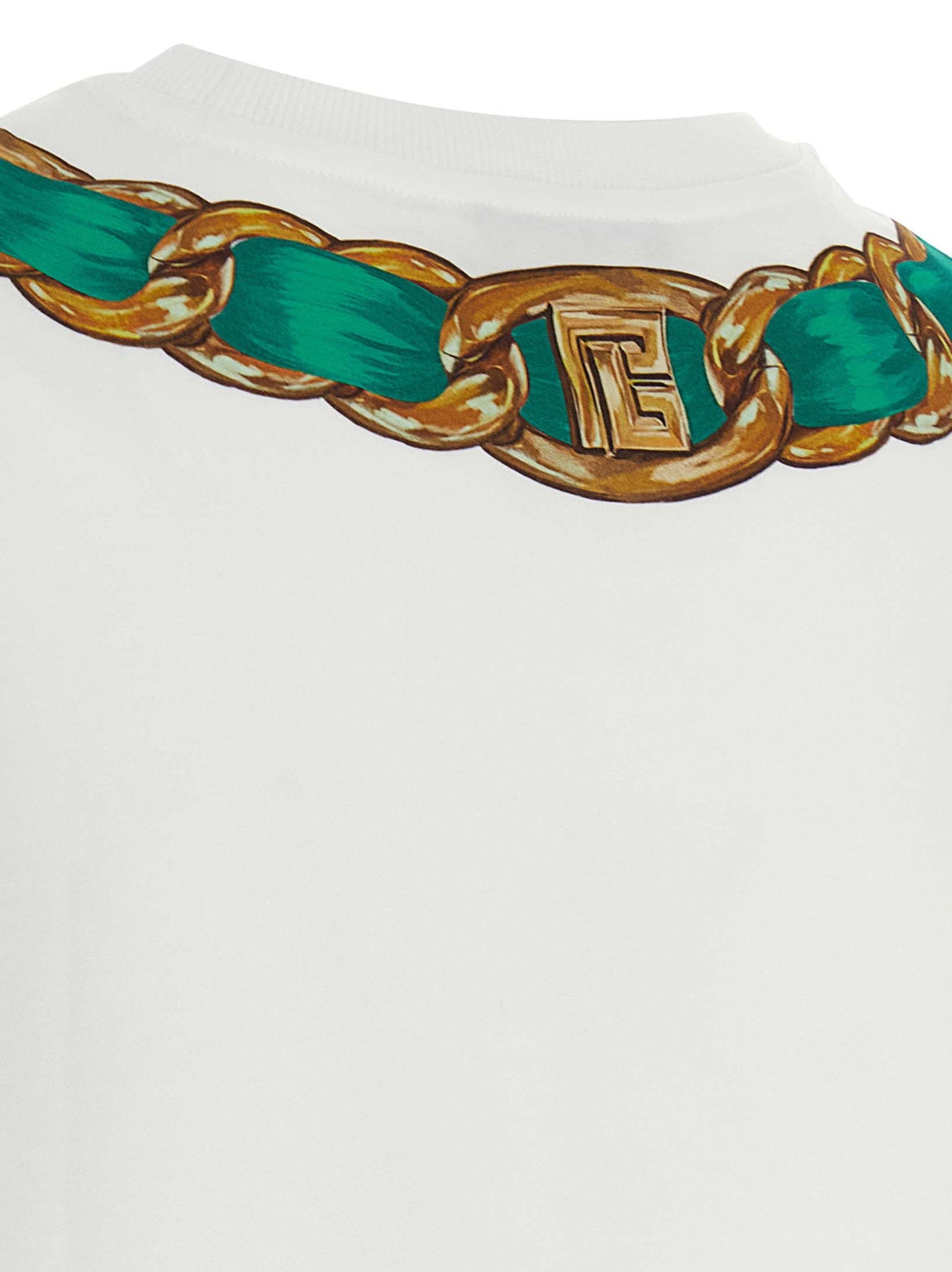 Balmain Balmain Foulard Print T-shirt