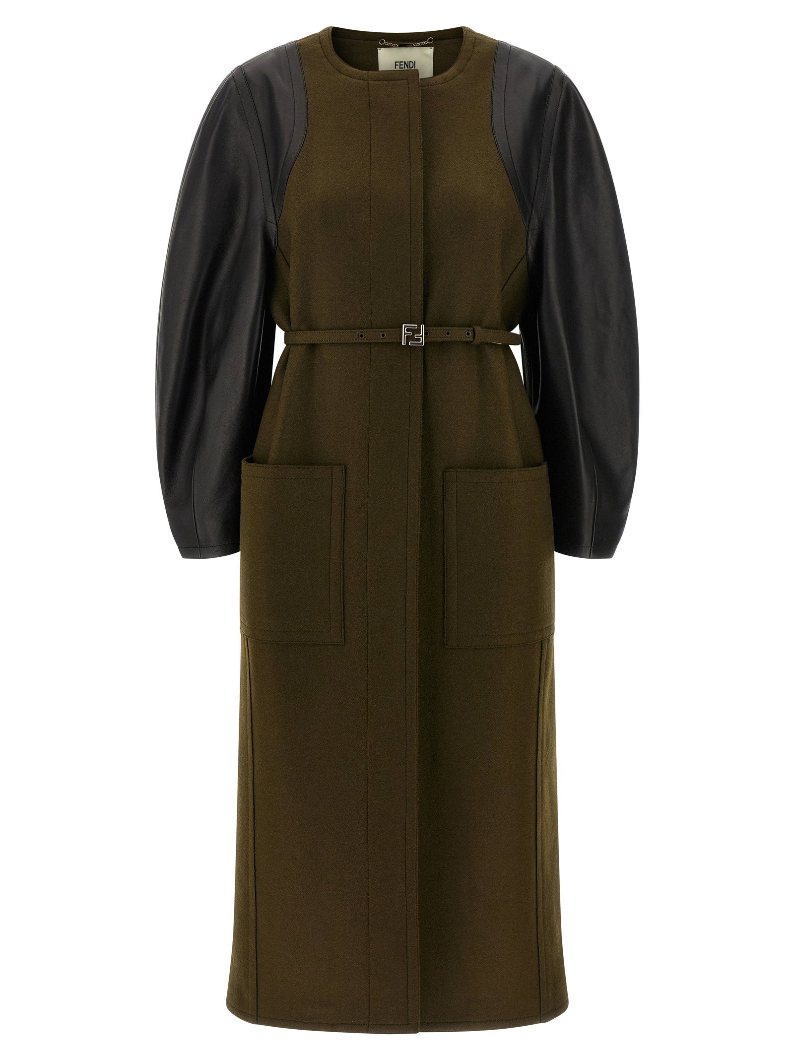 Fendi Fendi Wool Felt Coat