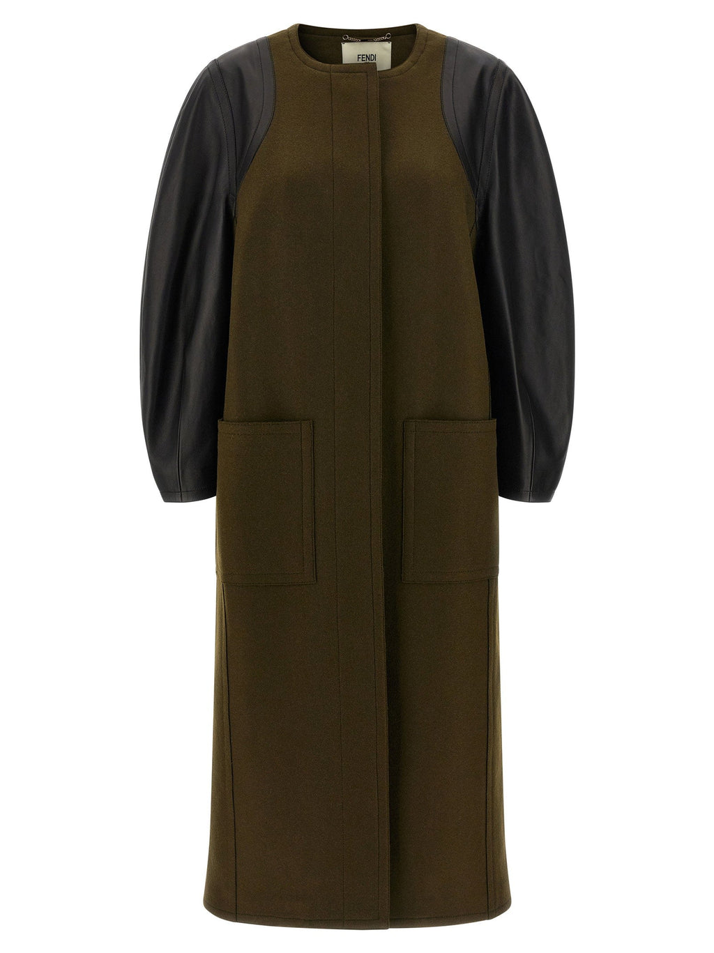 Fendi Fendi Wool Felt Coat