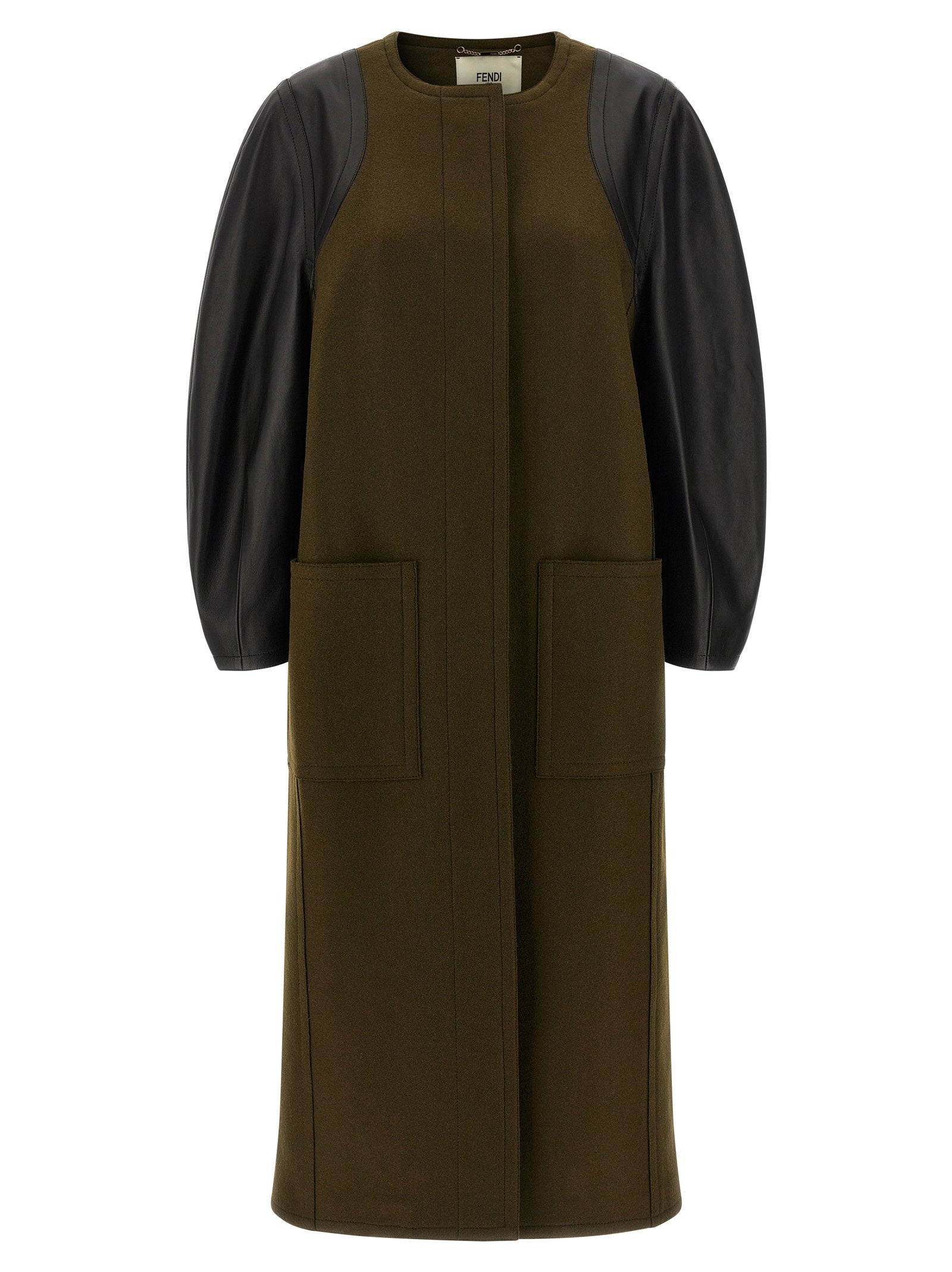 Fendi Fendi Wool Felt Coat