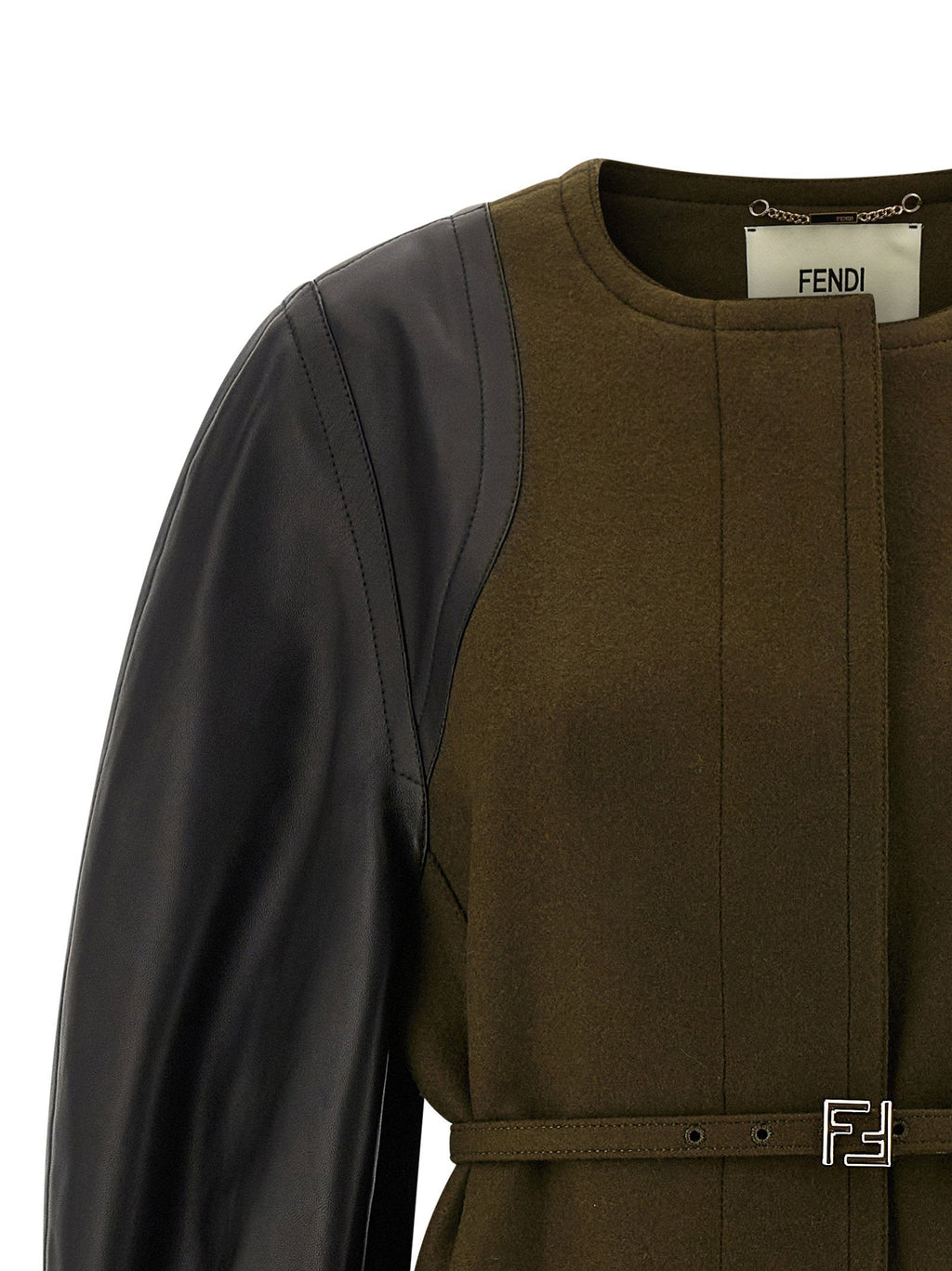 Fendi Fendi Wool Felt Coat