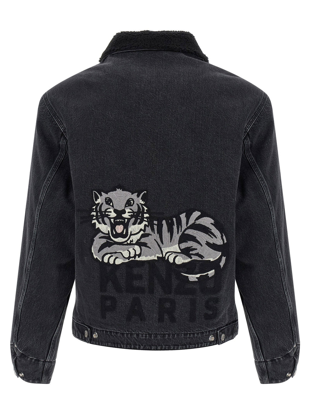 Kenzo Kenzo Happy Tiger Denim Jacket