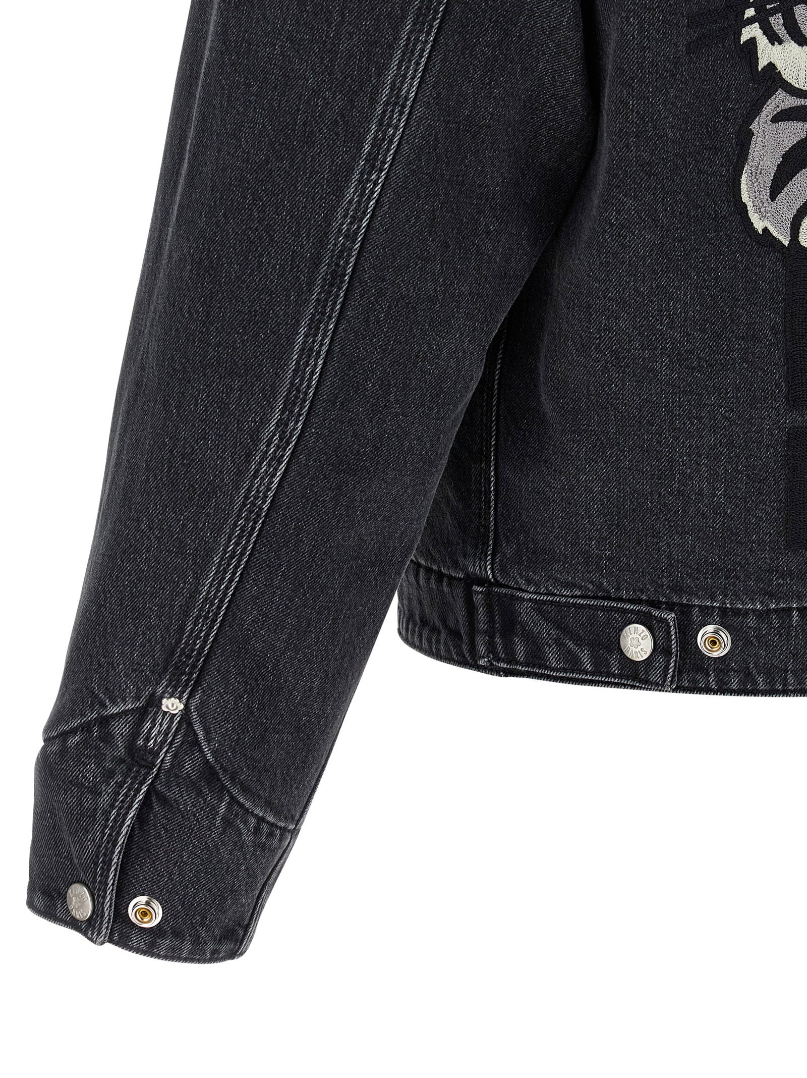 Kenzo Kenzo Happy Tiger Denim Jacket