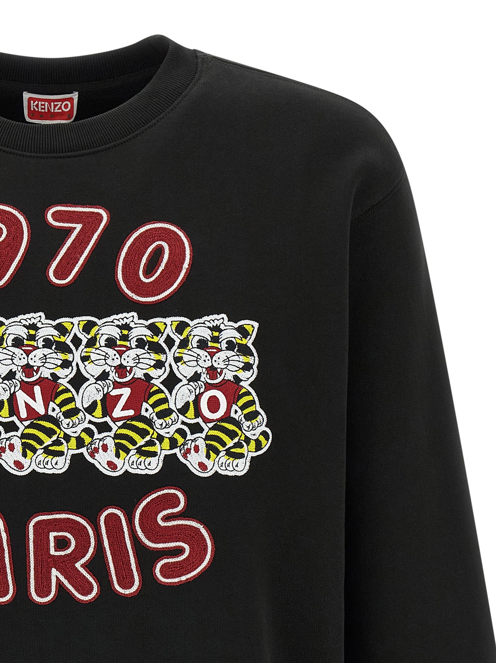 Kenzo Kenzo Wild Tiger Embroidered Sweatshirt