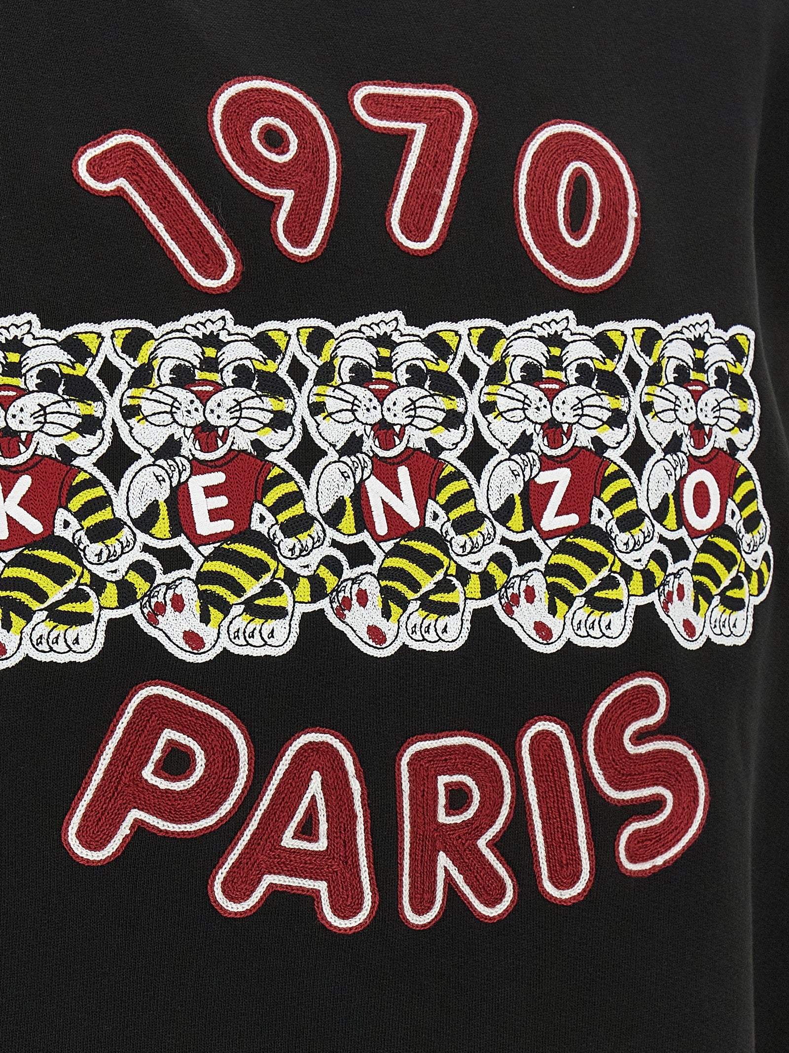 Kenzo Kenzo Wild Tiger Embroidered Sweatshirt