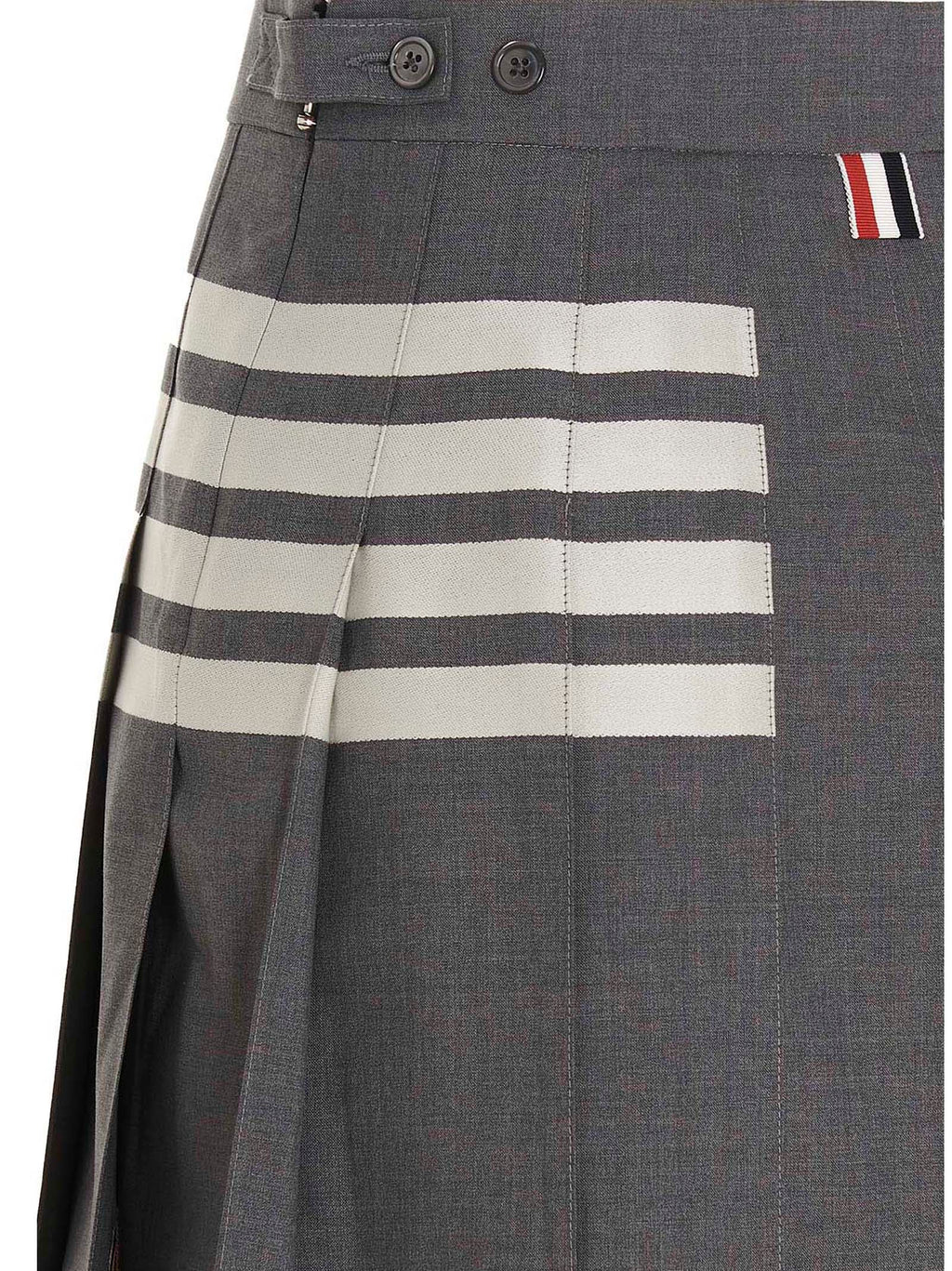 Thom Browne Thom Browne 4 Bar’ Skirt