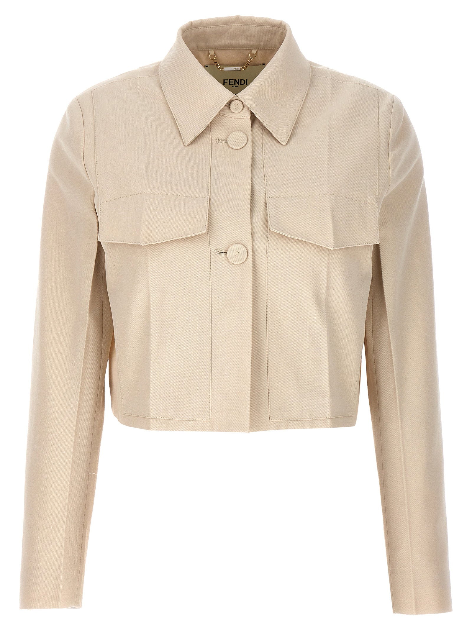 Fendi Fendi Tailored Crop Jacket