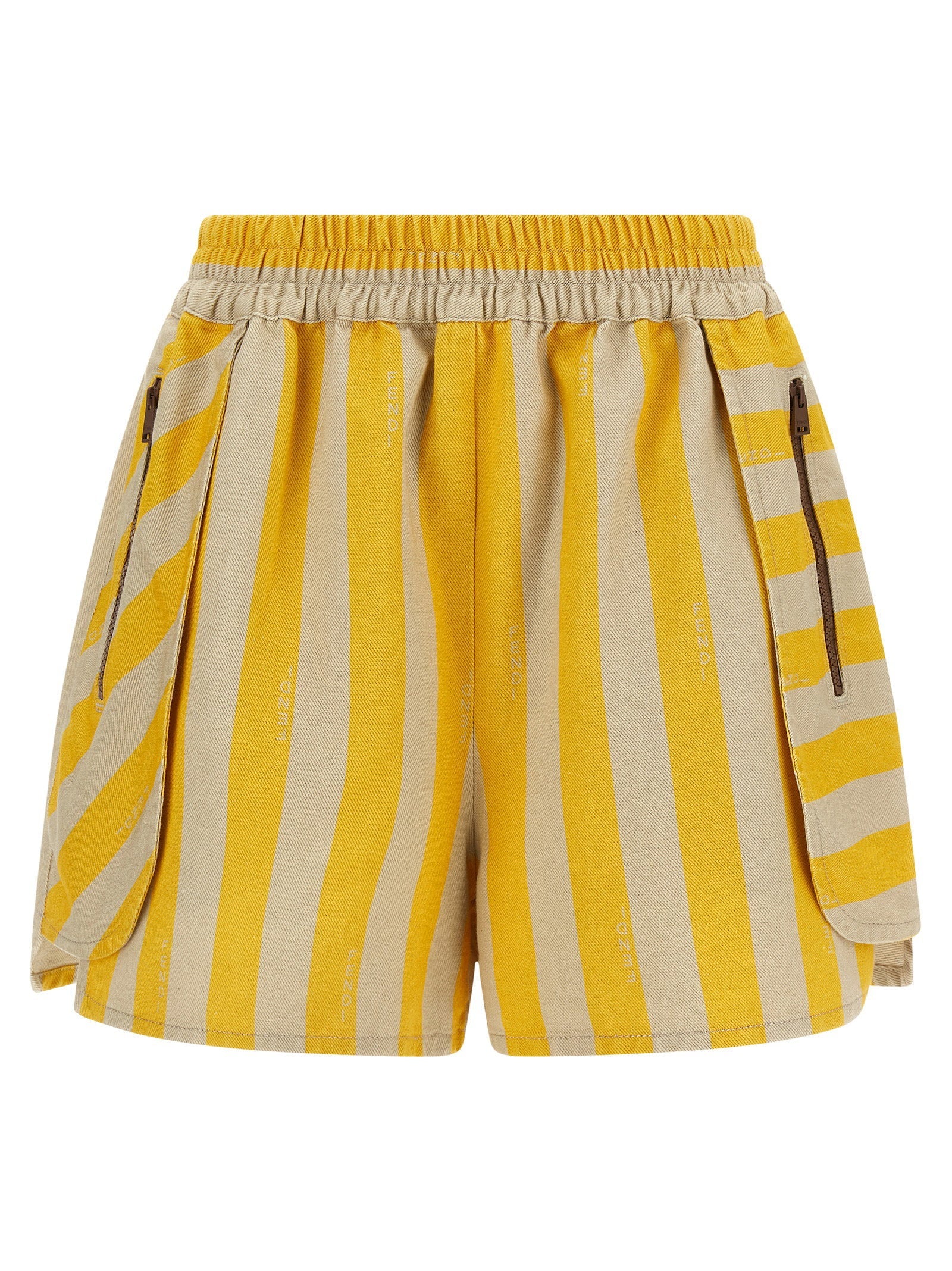 Fendi Fendi Pequin Striped Shorts