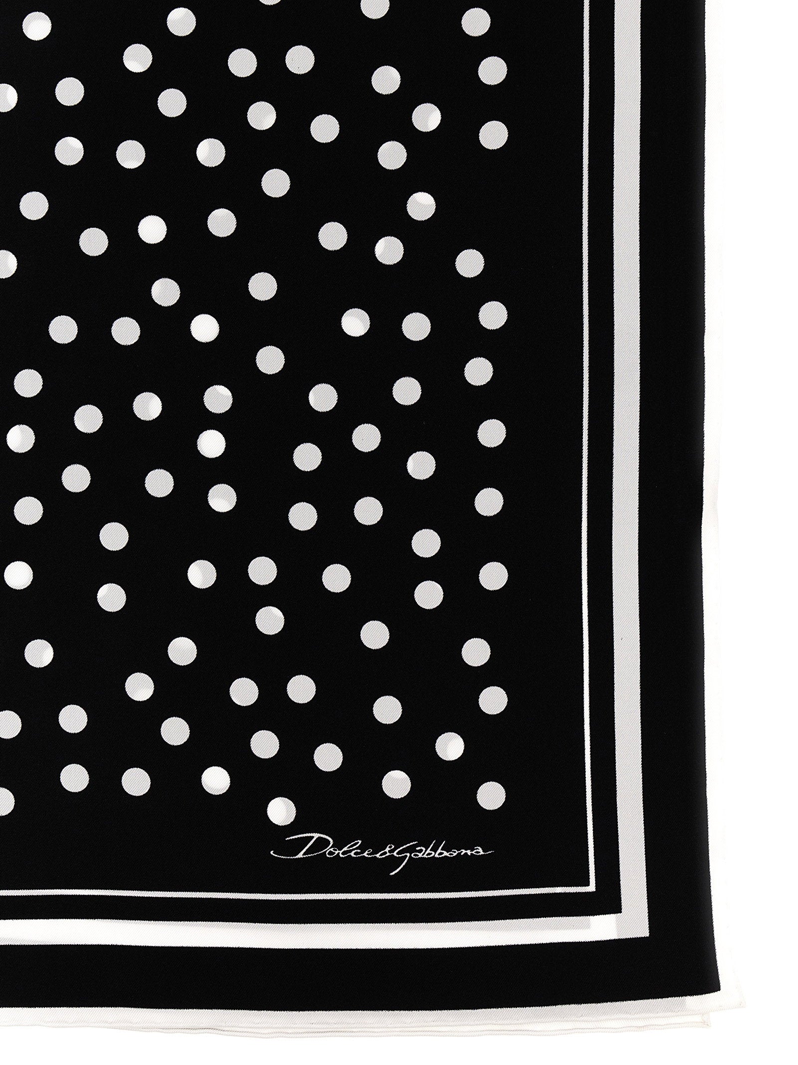 Dolce & Gabbana Dolce & Gabbana Polka Dot Scarf