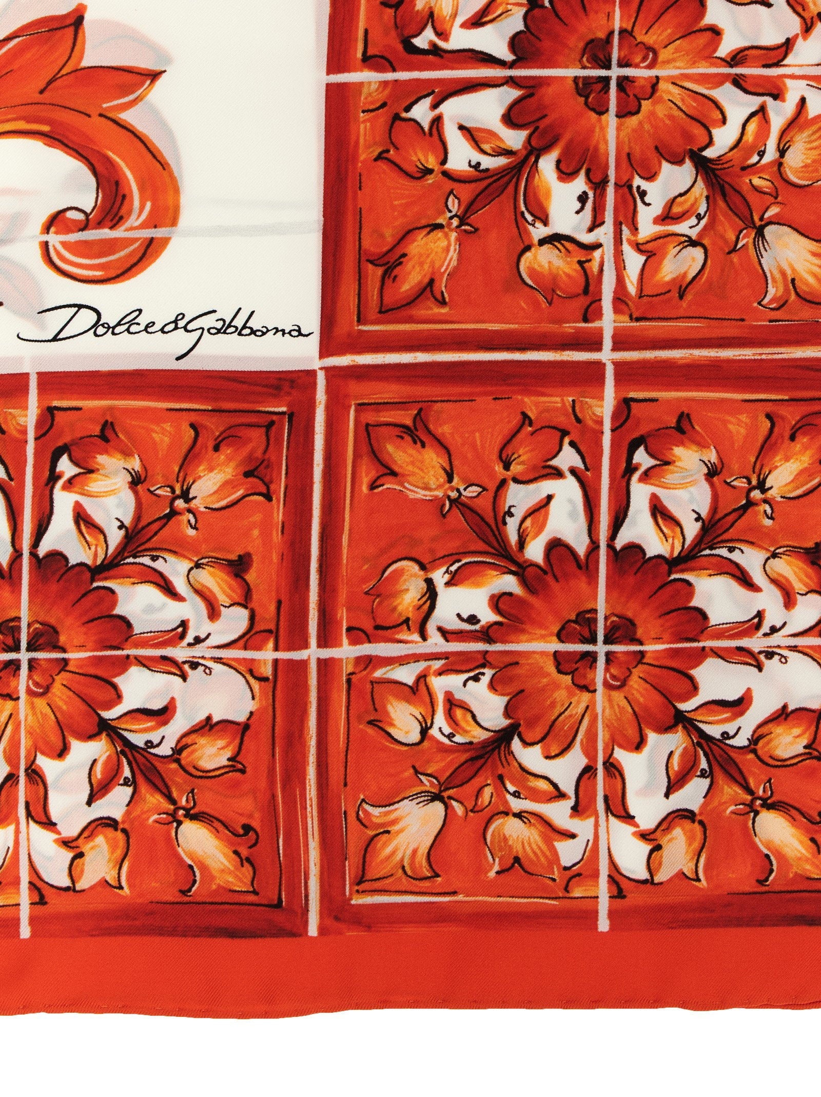 Dolce & Gabbana Dolce & Gabbana Maiolica Scarf