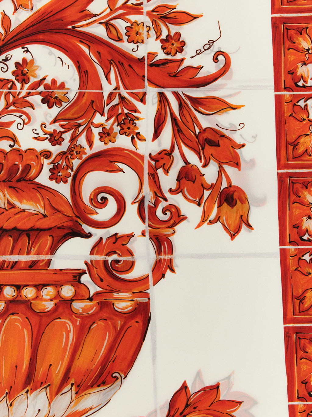 Dolce & Gabbana Dolce & Gabbana Maiolica Scarf
