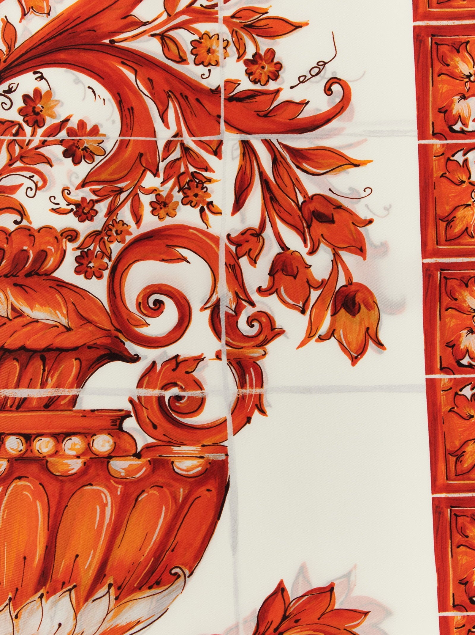 Dolce & Gabbana Dolce & Gabbana Maiolica Scarf