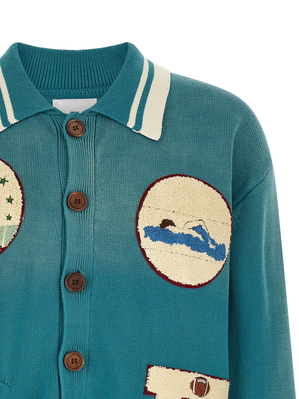 Found Found Fin Varsity Cardigan