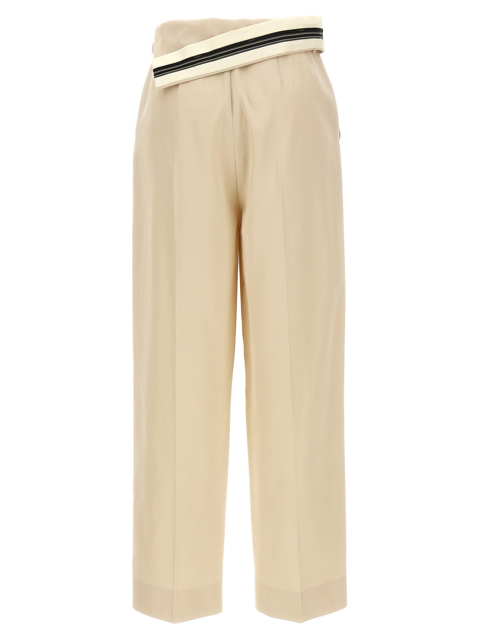 Fendi Fendi Roma Gabardine Trousers