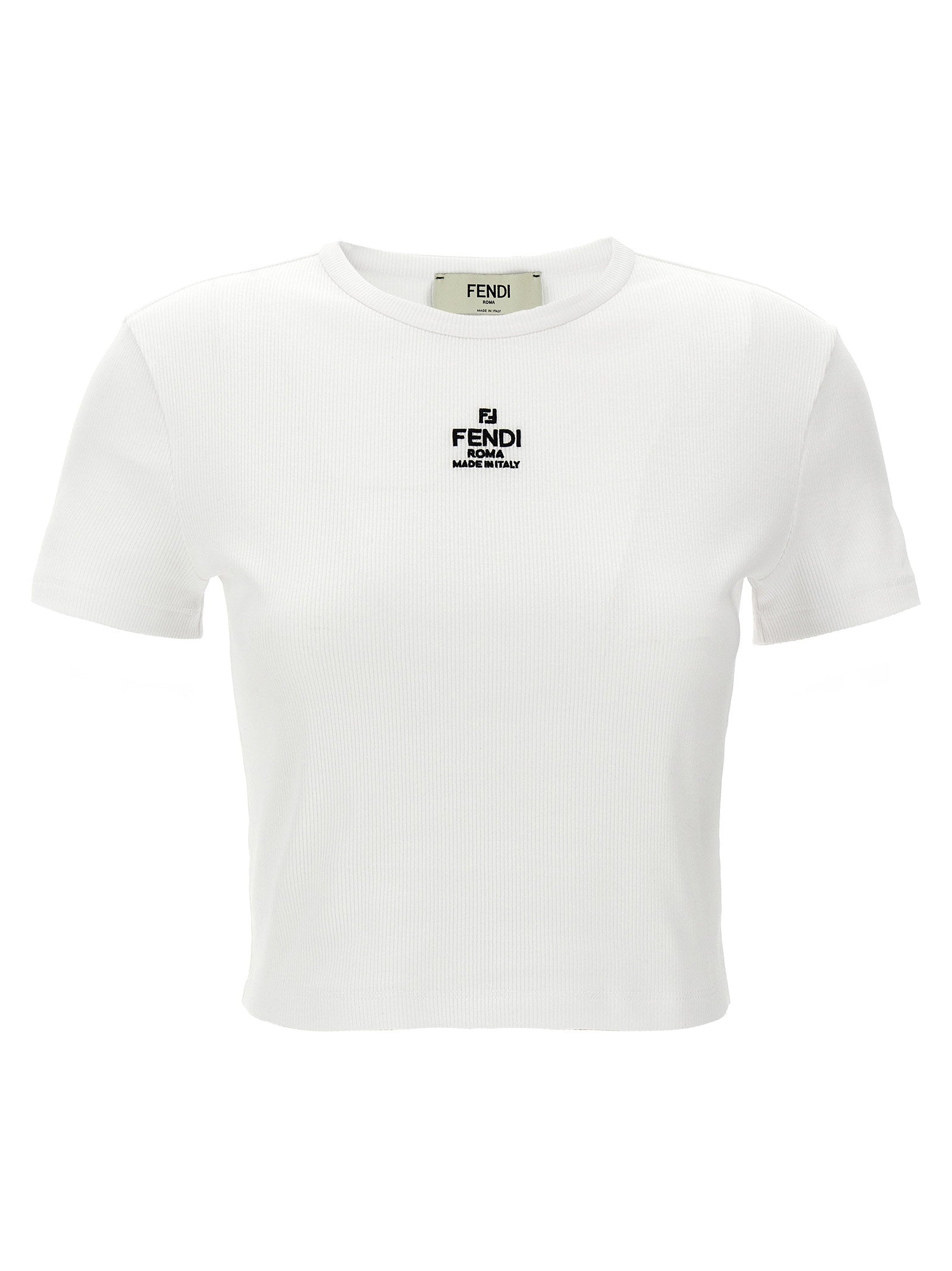 Fendi Fendi Cropped T-shirt
