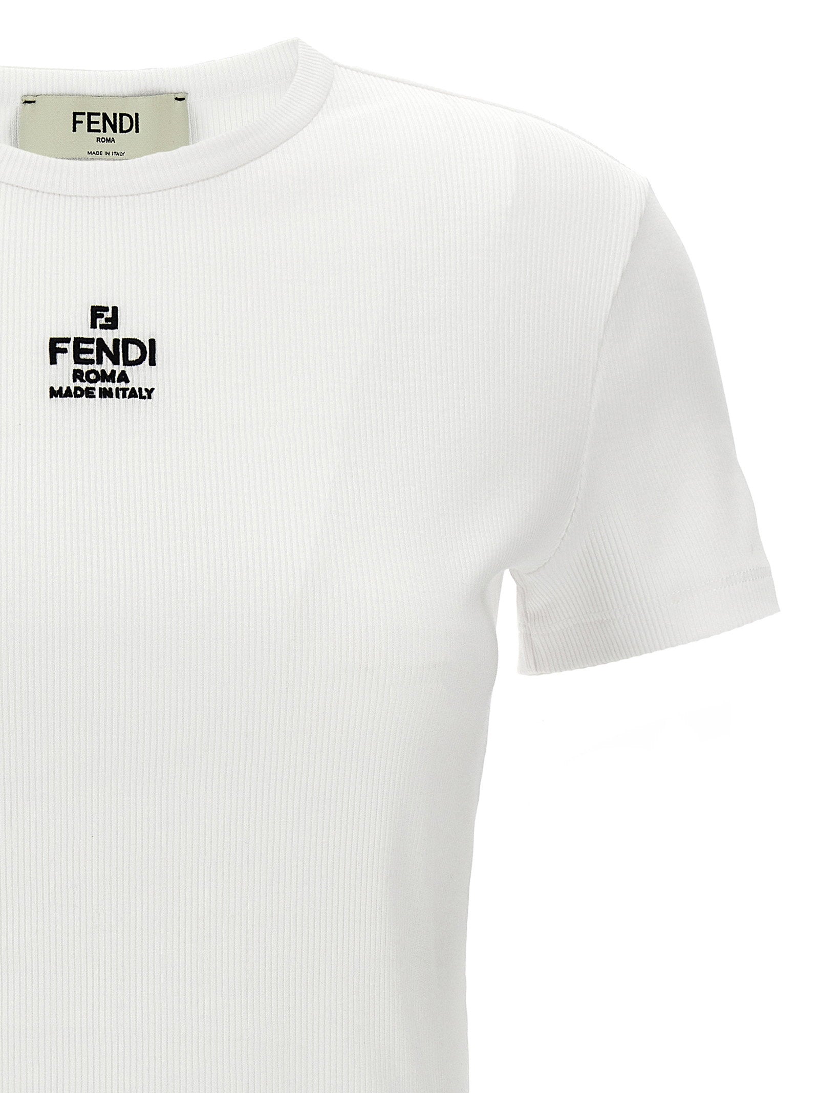 Fendi Fendi Cropped T-shirt