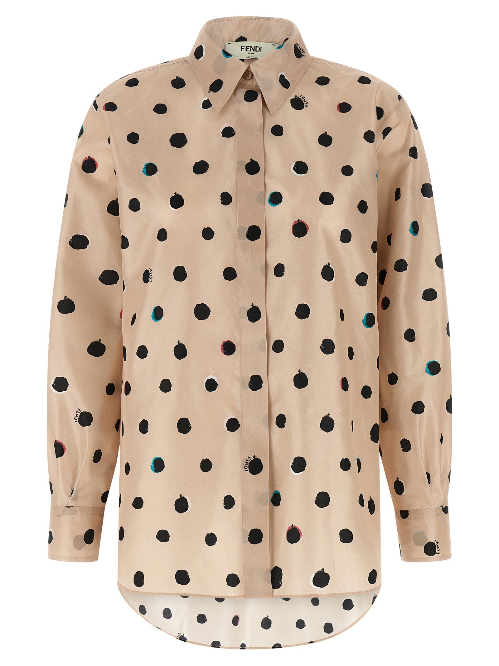 Fendi Fendi Falena Dots Shirt