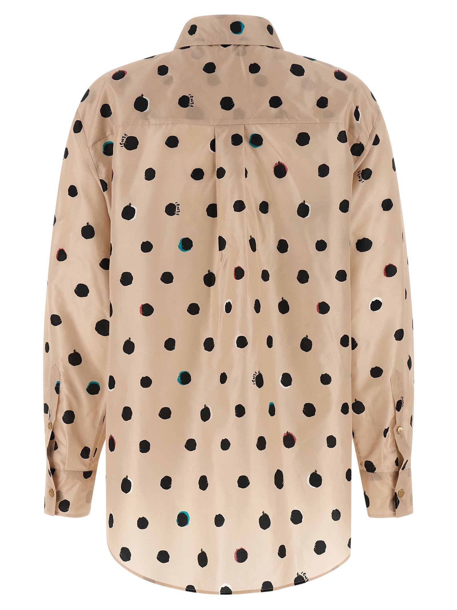 Fendi Fendi Falena Dots Shirt