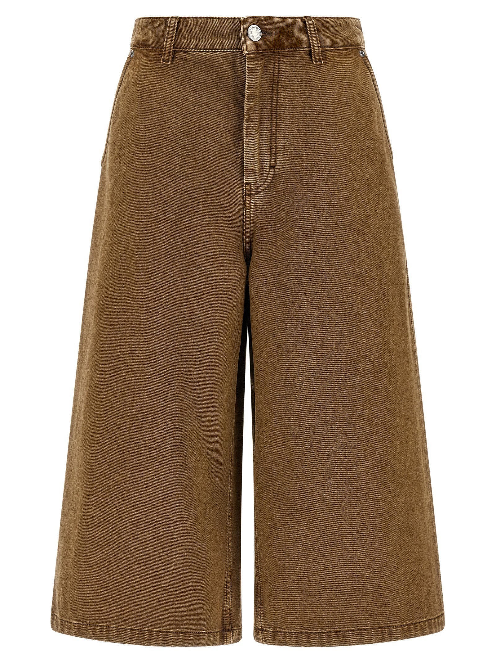 Ami Paris Ami Paris Denim Bermuda Shorts