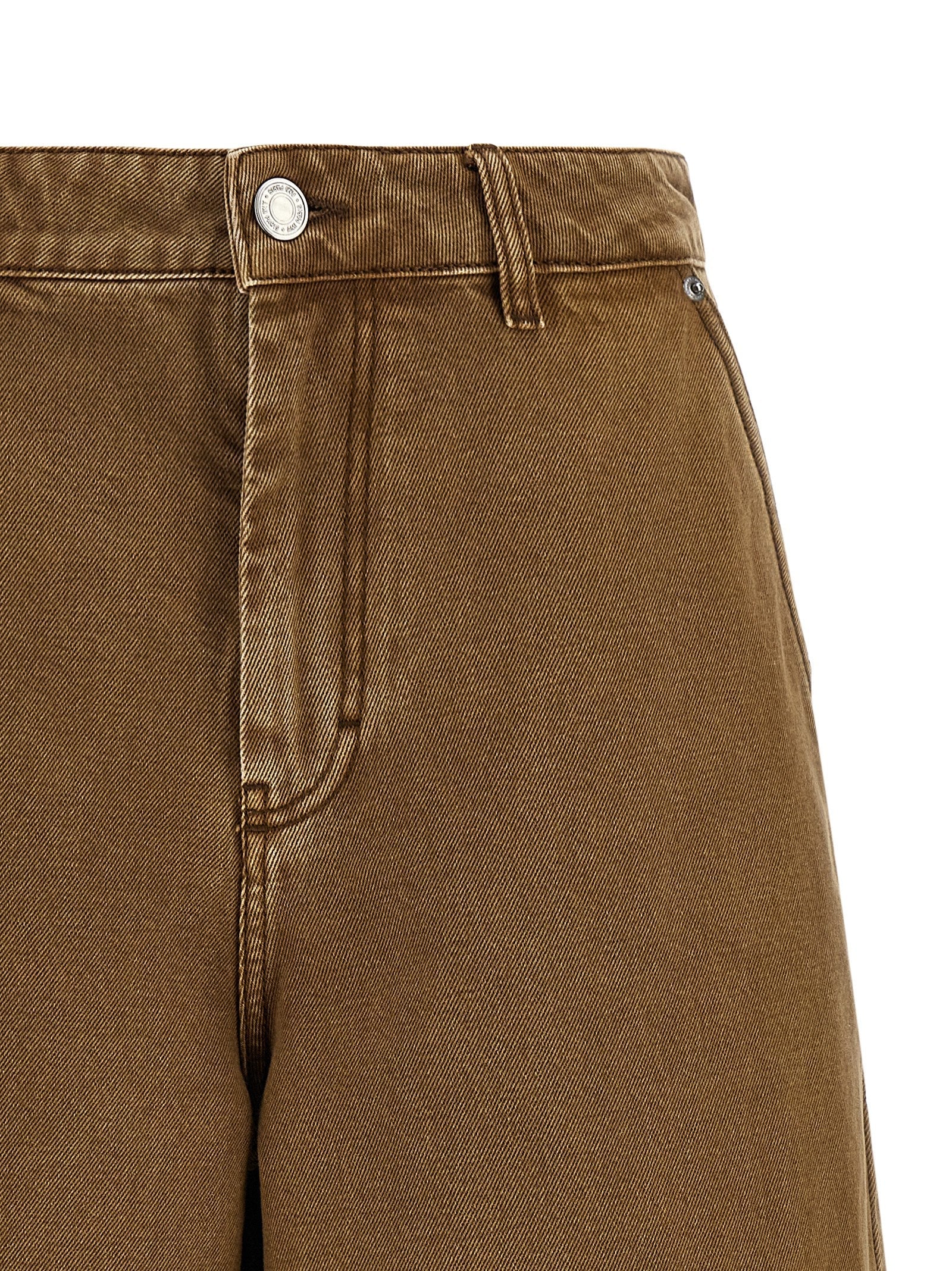Ami Paris Ami Paris Denim Bermuda Shorts