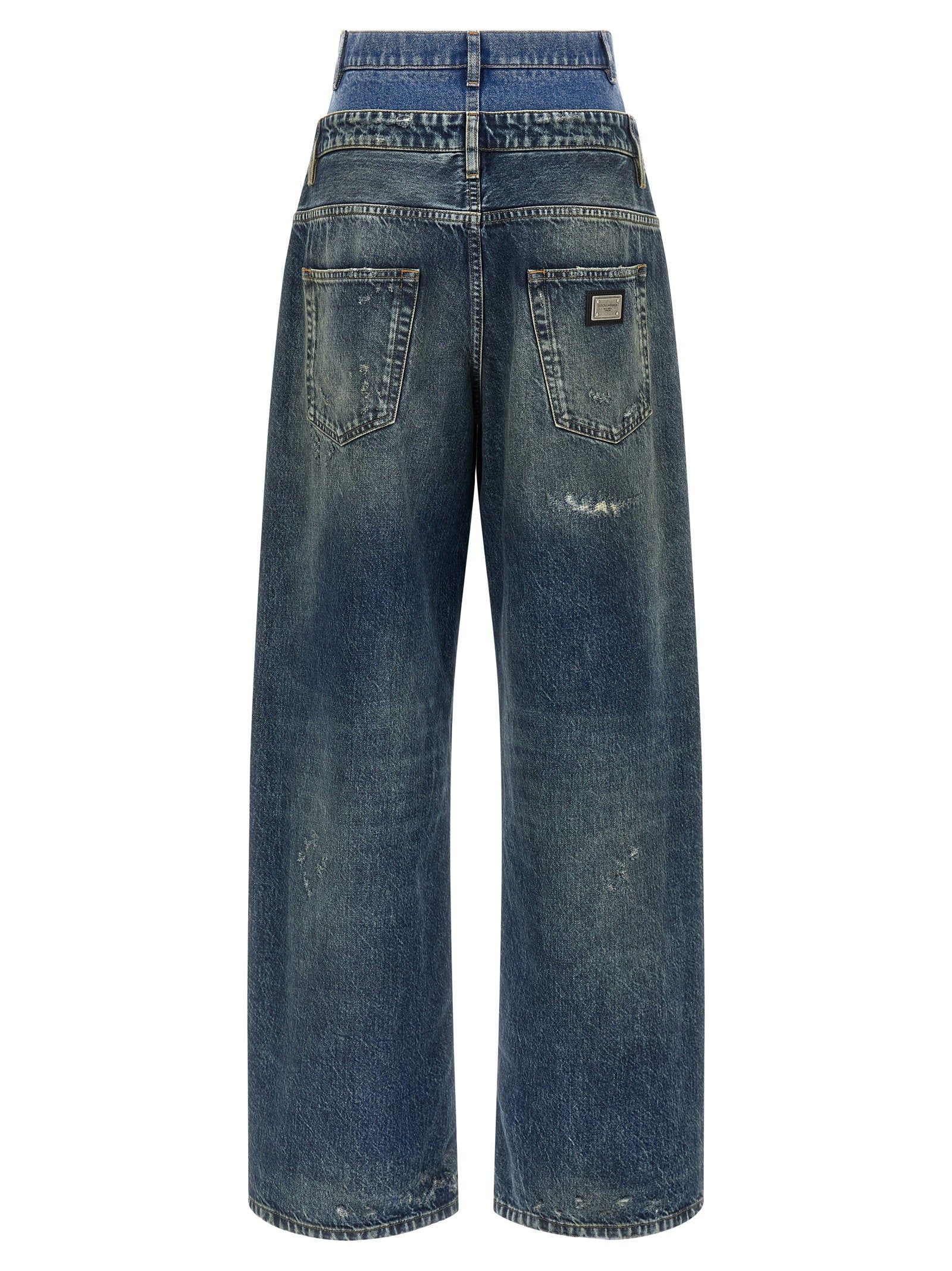 Dolce & Gabbana Dolce & Gabbana Double Layer Jeans