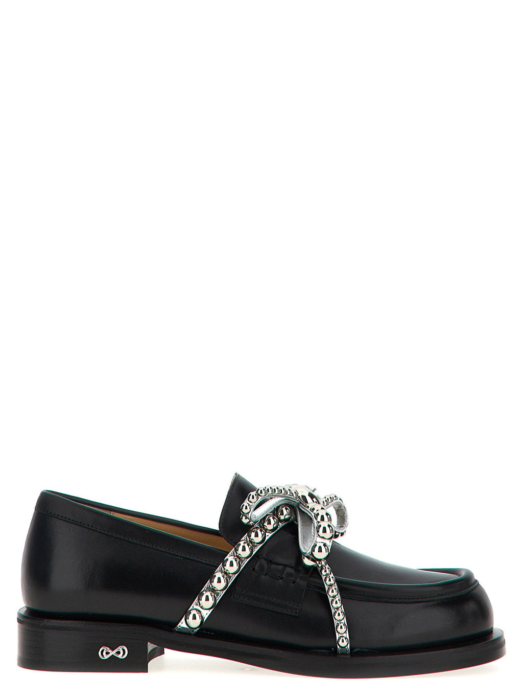 Mach & Mach Mach & Mach Crystal Studs Loafers