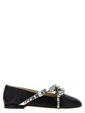 Mach & Mach Mach & Mach Crystal Studs Ballet Flats
