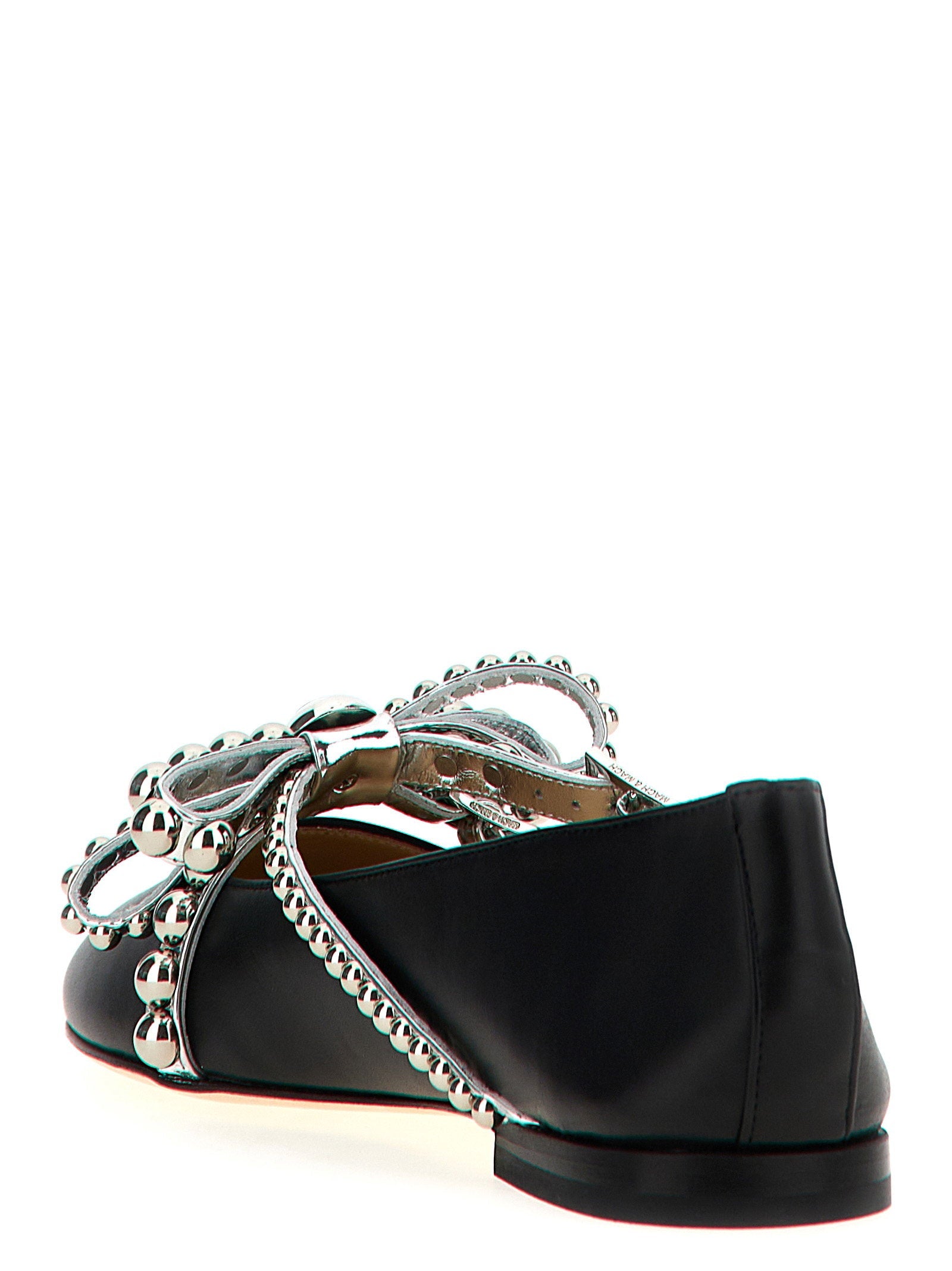 Mach & Mach Mach & Mach Crystal Studs Ballet Flats