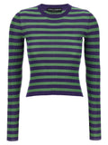 Dolce & Gabbana Dolce & Gabbana Striped Viscose Sweater